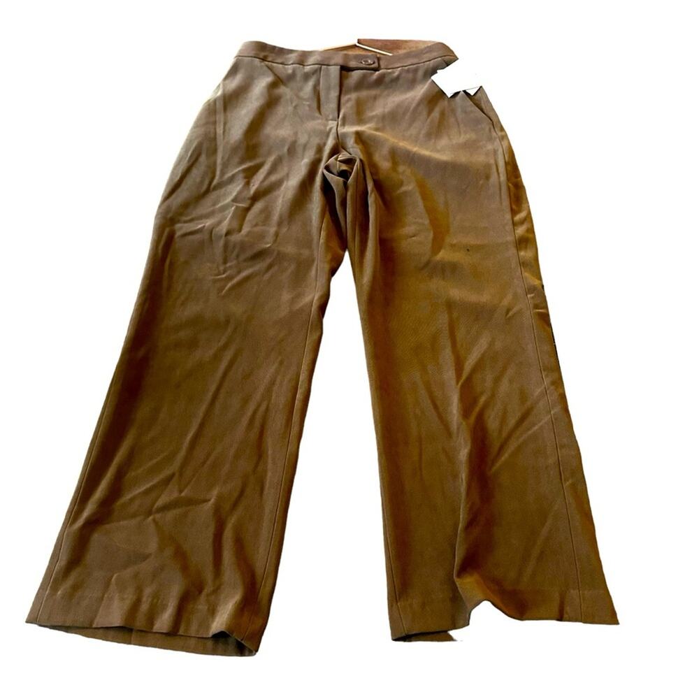 Coldwater Creek Tan Brown Pants - Size 12 Petite - NWT